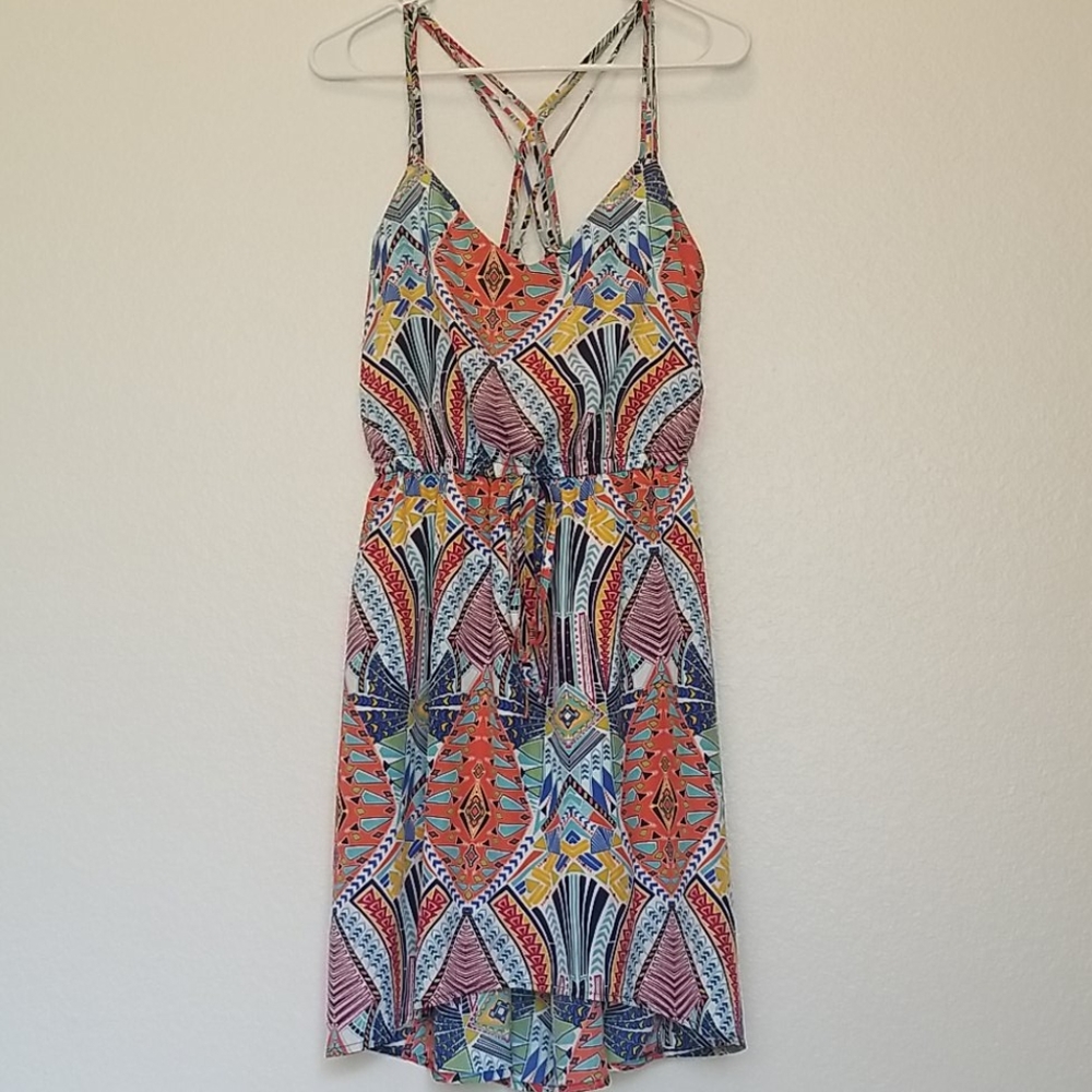 Cross Strap Summer Dress